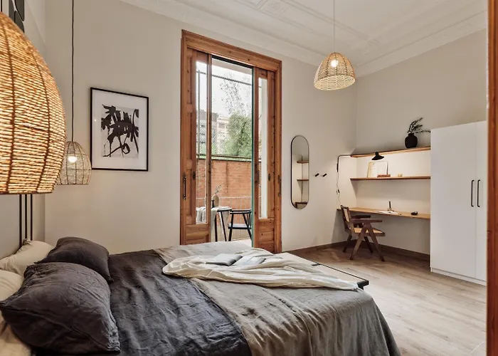 Krasner - 3 Bedrooms In Eixample Dreta Апартаменты Барселона